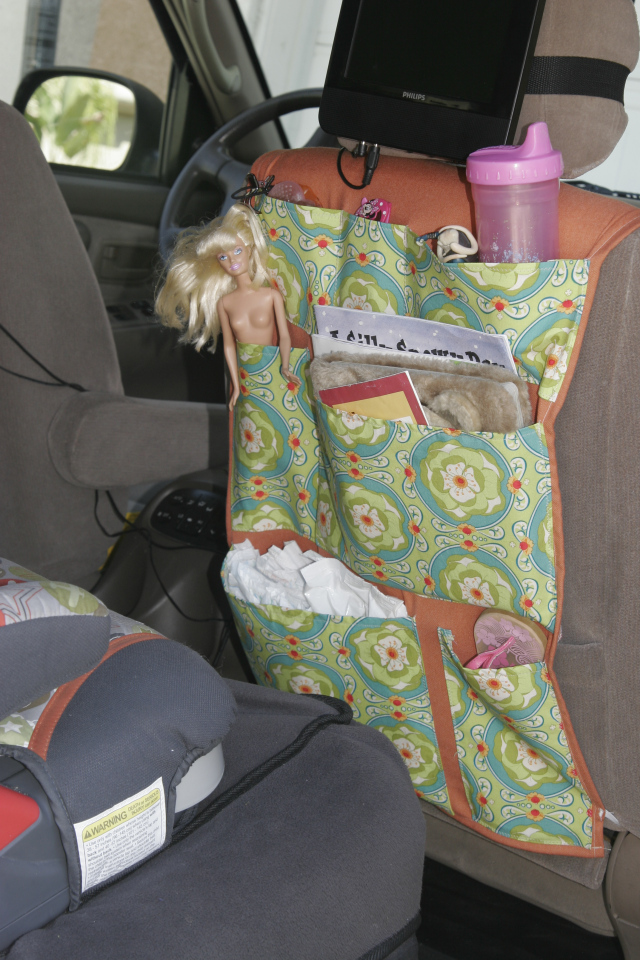 Featured DIY Back Seat Organizer SEWTORIAL