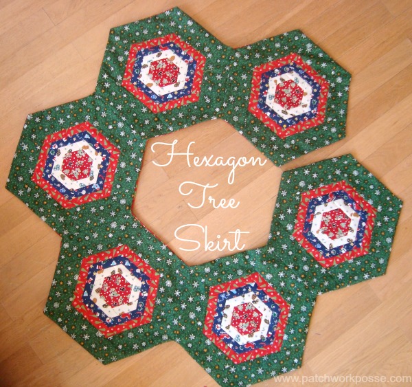 Featured: Hexagon Tree Skirt Tutorial - SEWTORIAL