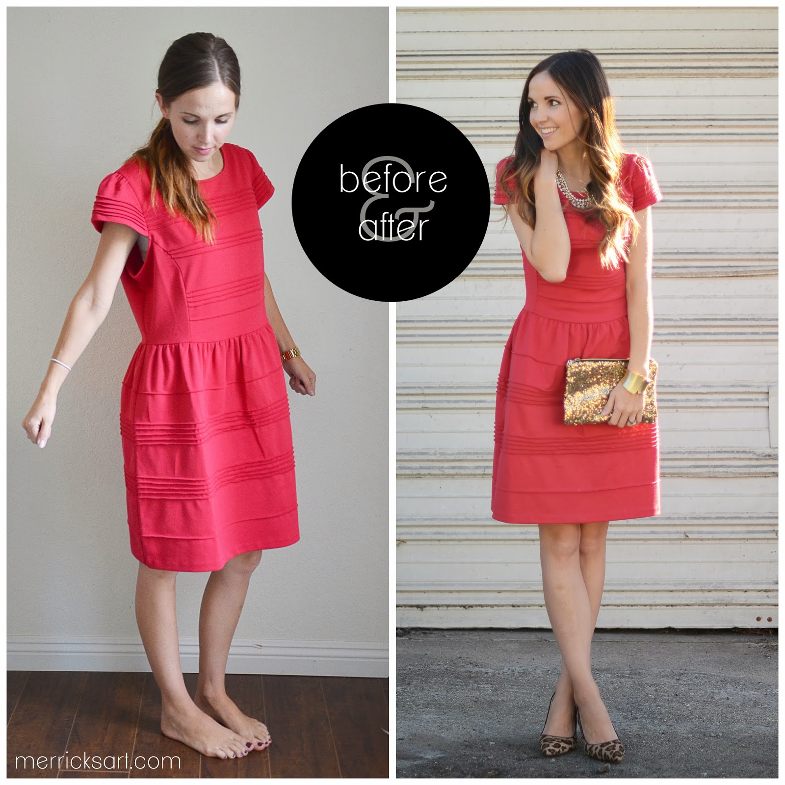 Resize An Oversized Dress Tutorial SEWTORIAL