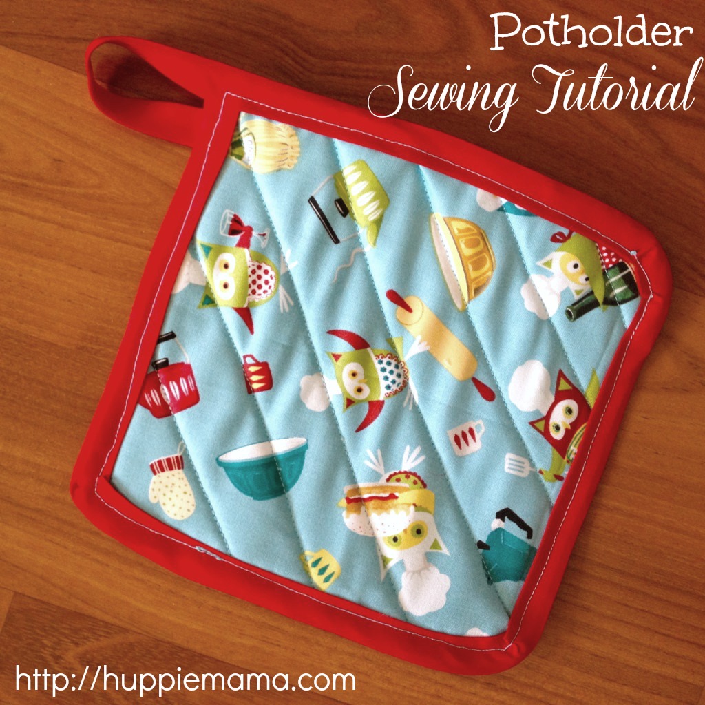 Potholder Sewing Tutorial SEWTORIAL