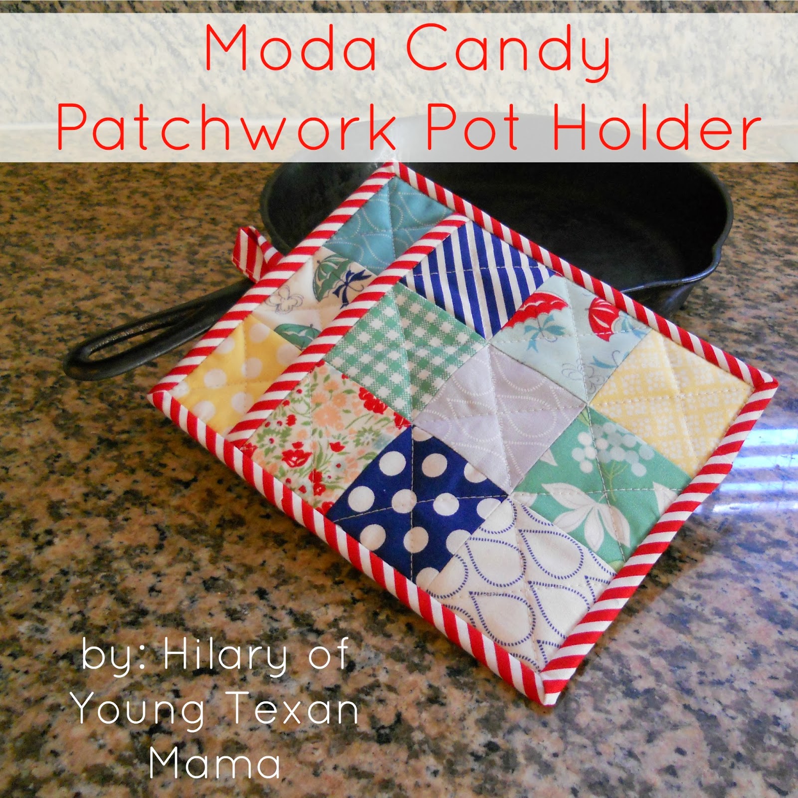 Patchwork Potholder Tutorial SEWTORIAL