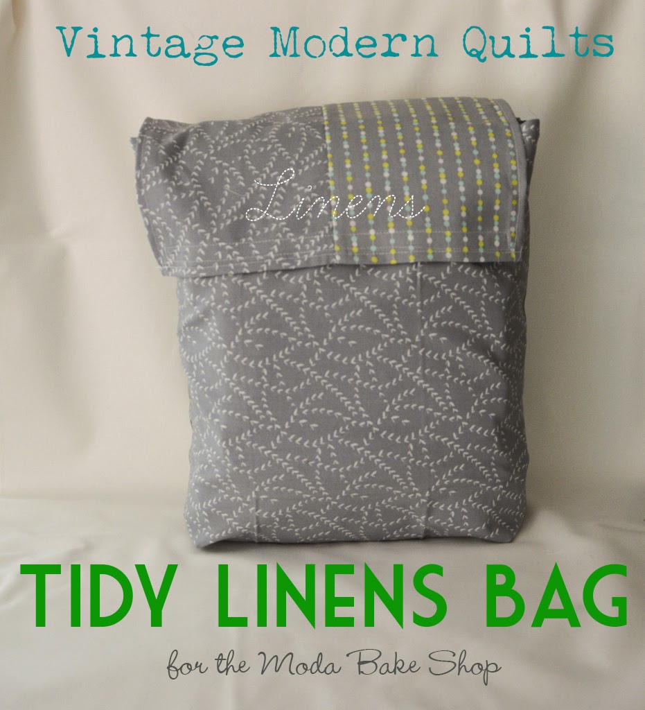 Tidy Linens Bag Tutorial SEWTORIAL