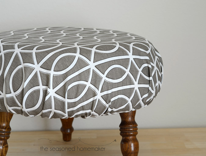 DIY Ottoman Cover SEWTORIAL