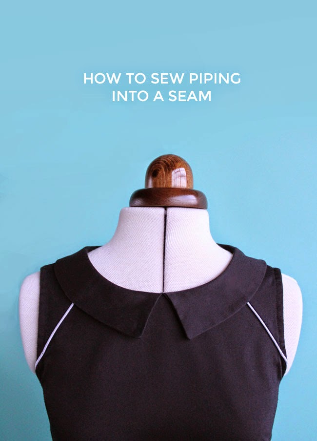 Add Piping to Seams SEWTORIAL