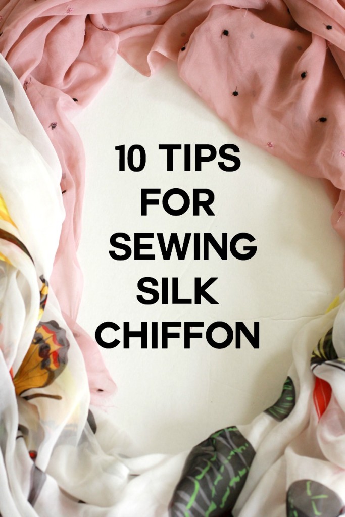 Tips For Sewing With Silk Chiffon - Sewtorial