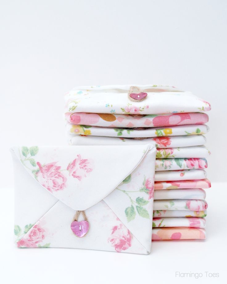 Fabric Envelopes SEWTORIAL