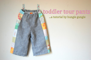Featured: Toddler Tour Pants Tutorial - SEWTORIAL
