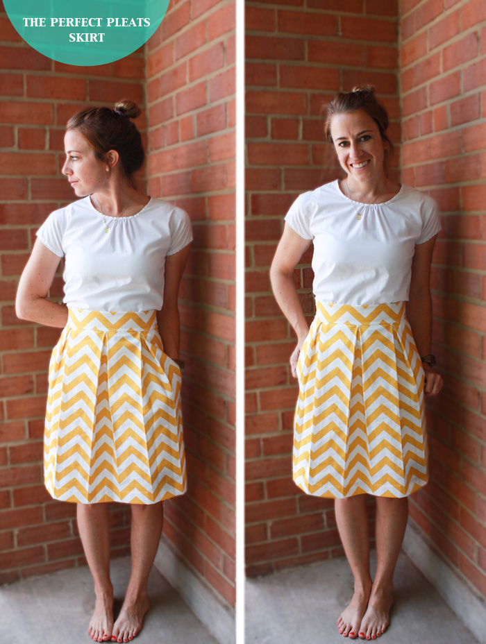 Perfect Pleats Skirt Tutorial - SEWTORIAL