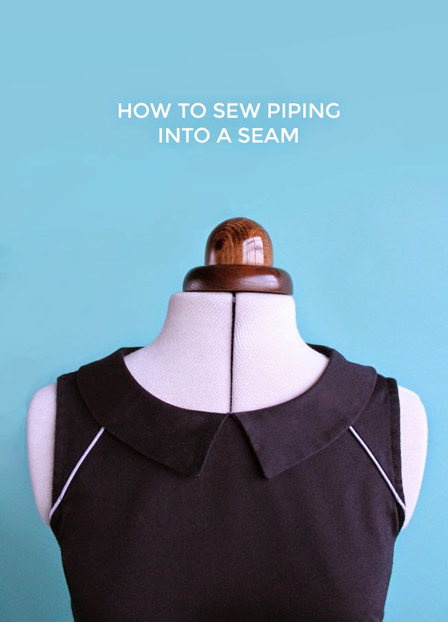 Add Piping to Seams - SEWTORIAL